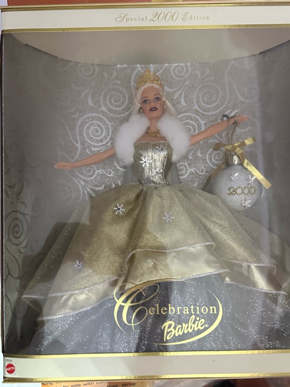 Barbie Celebration 2000 Special Edition Millennium Gold Gown NRFB